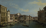 Grand Canal from Palazzo Flangini 1738 By Canaletto