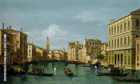The Grand Canal Venice by Canaletto | Oil Painting Reproduction