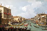 La Regate sur le Grand Canal 1730 By Canaletto