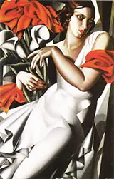 Portrait of Ira P 1930 By Tamara de Lempicka