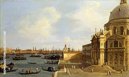 Venice Santa Maria della Salute c1740 By Canaletto