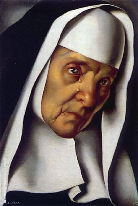 Mother Superior 1935 By Tamara de Lempicka