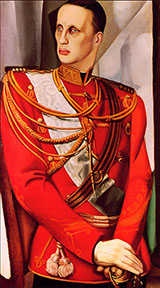 Portrait of Grand Duke Gavriil Kostantinovic1927 By Tamara de Lempicka