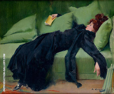 Joven Decadente 1899 (The Young Decadent) By Ramon Casas