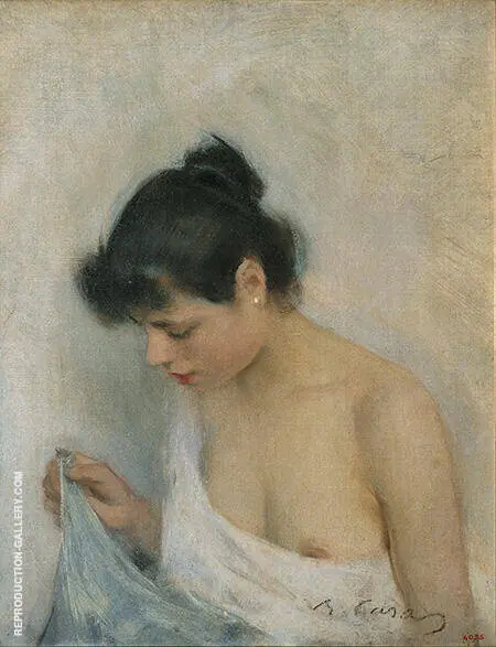 Study c1893 By Ramon Casas