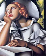 Wide Brimmed Hat By Tamara de Lempicka