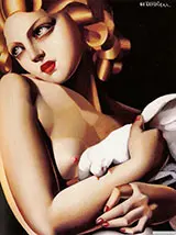 Femme Colombe By Tamara de Lempicka