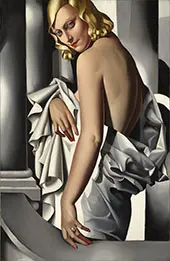 Portrait of Marjorie Ferry 1932 By Tamara de Lempicka