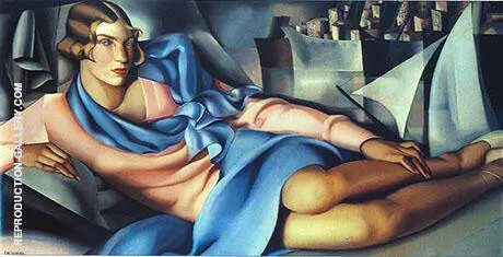 Portrait of Arlette Boucard 1928 By Tamara de Lempicka