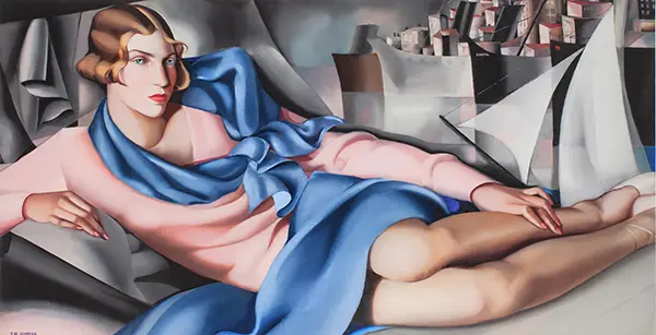 Portrait of Arlette Boucard 1928 By Tamara de Lempicka