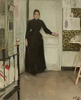Interior c1890 By Ramon Casas