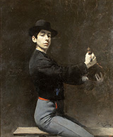 Self-Portrait as a Flamenco Dancer 1883 By Ramon Casas