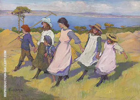 Here we are Gathering Nuts in May By Elizabeth Forbes