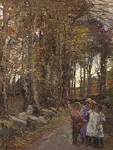 In the Lane By Elizabeth Forbes