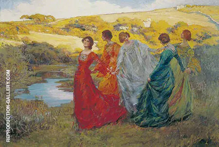 On a Fine Day 1903 By Elizabeth Forbes