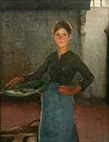 Zandvoort Fishergirl By Elizabeth Forbes