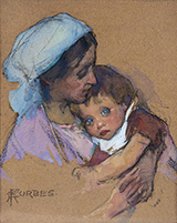 Mother and Child By Elizabeth Forbes