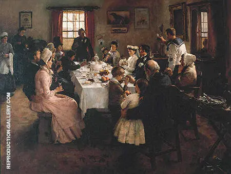 The Health of the Bride 1889 By Stanhope Forbes