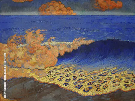 Marine Bleue c1893 By Georges Lacombe
