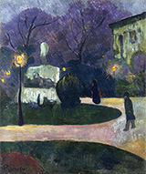 Square with Street Lamp 1891 By Paul Serusier