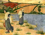 The Washers at Laita 1892 By Paul Serusier