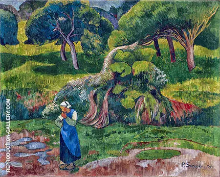 Pouldu 1890 By Paul Serusier