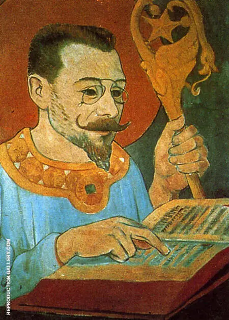 Portrait of Paul Ranson 1890 By Paul Serusier