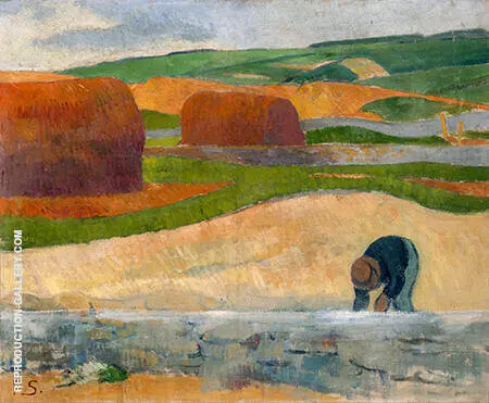 Seaweed Gatherer c1890 By Paul Serusier