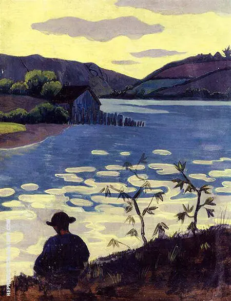 Fisherman on the Laita 1890 By Paul Serusier