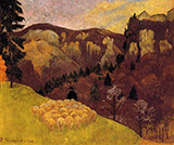 The Flock in the Black Forest 1903 By Paul Serusier