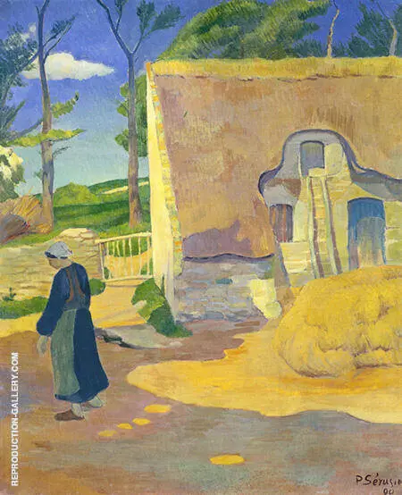 Farmhouse at Le Pouldu 1890 By Paul Serusier