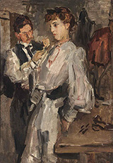 At The Fitting Room Paquin By Isaac Israels