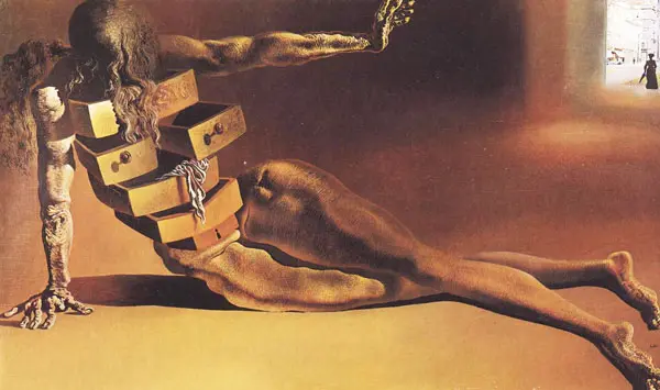 The Anthropomorphic Cabinet 1936 By Salvador Dali