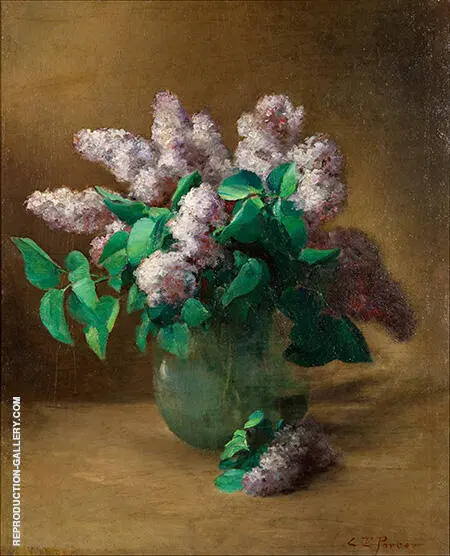 Lilacs c1879 By Charles E Porter