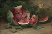 Cracked Watermelon c1890 By Charles E Porter