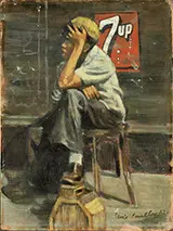 Shoe Shine c1953 By Ernest Crichlow