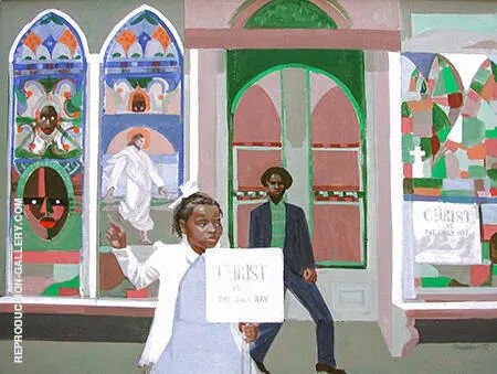 Untitled 1989 By Ernest Crichlow