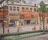 Fredericksburg Cafe 1949 By Palmer Hayden