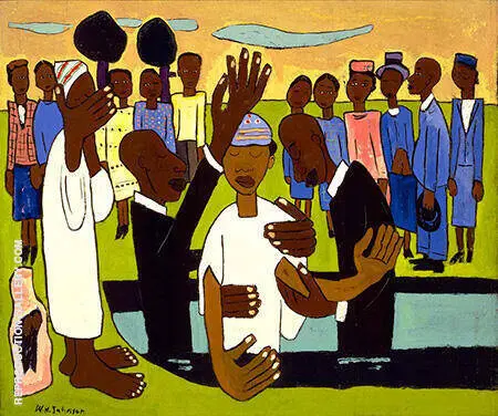 I Baptize Thee By William H Johnson