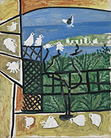 Los Pichones 1957 By Pablo Picasso