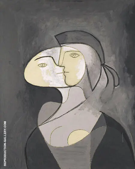 Marie-Therese Face and Profile 1931 By Pablo Picasso