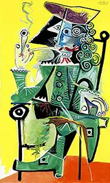 Musketeer with Pipe 1968 1 By Pablo Picasso