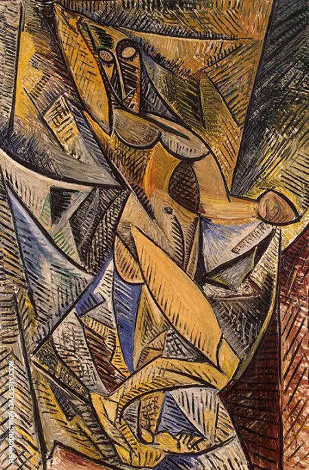 Dance with Veils 1907 By Pablo Picasso