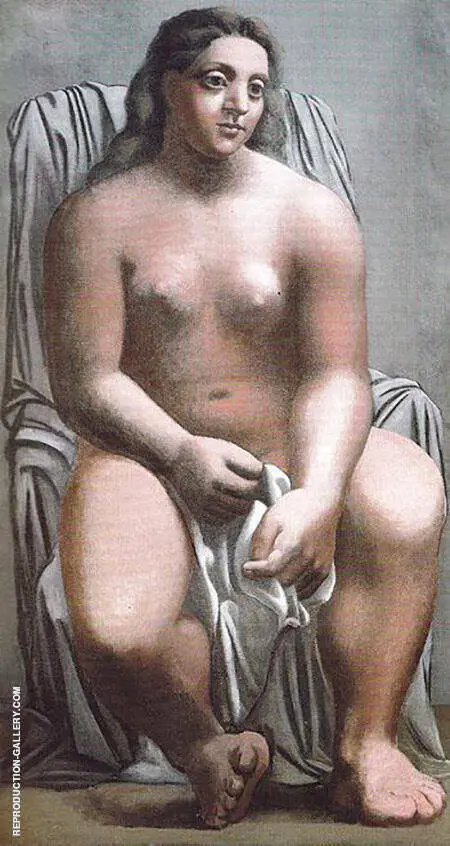 The Large Bather 1921 By Pablo Picasso