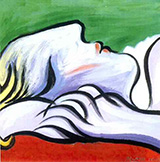 Asleep 1932 By Pablo Picasso