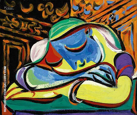 Jeun Fille Endormie By Pablo Picasso