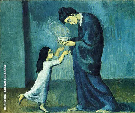 The Soup c1902-03 By Pablo Picasso