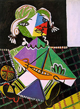 Girl with a Boat 1938 By Pablo Picasso