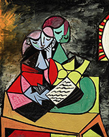 Two Figures Reading 1934 By Pablo Picasso