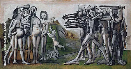Massacre in Korea 1951 By Pablo Picasso